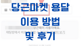 당근마켓 용달 이용방법 및 후기