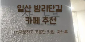 [일산 밤리단길 카페 추천] 겨울에 가기 좋은 따스한 카페 차느루 후기